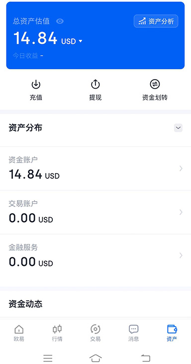 首页资产概览